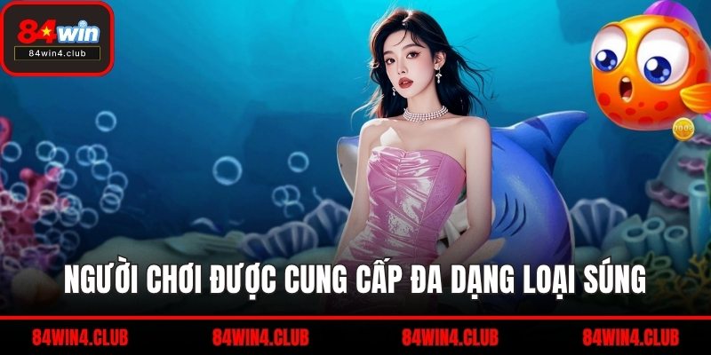 Người chơi được cung cấp đa dạng loại súng